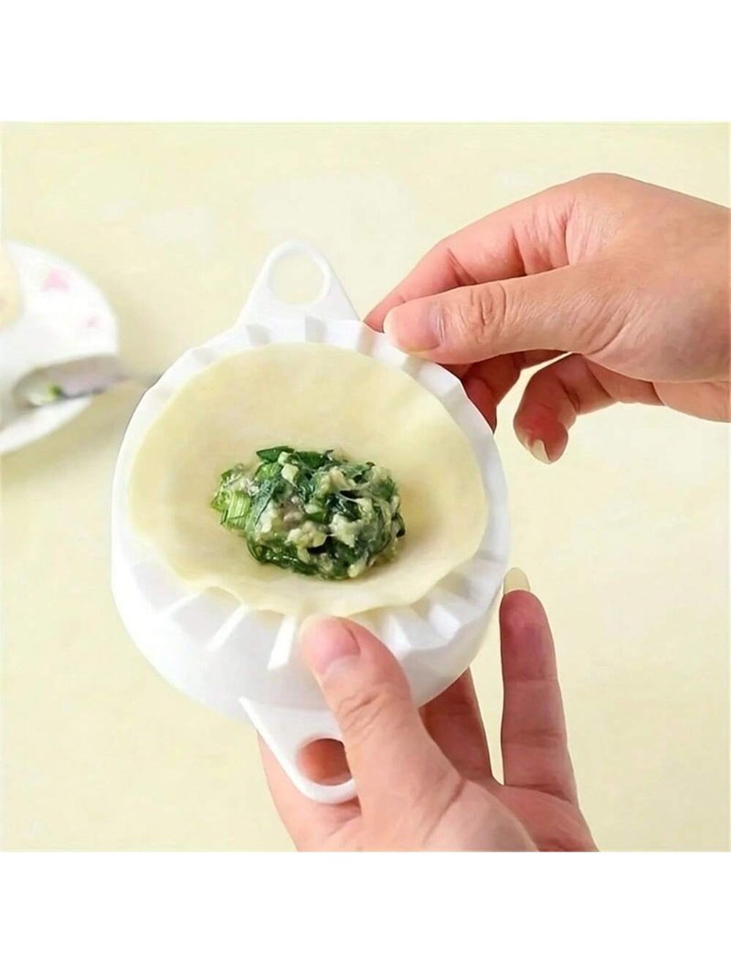 Manual Dumpling & Samosa Maker 3 pcs Set – Dough Press Molds with Crimped Sealing Edges - Image 3